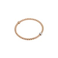 Bracciale Fope Donna Eka in Oro rosa Diamante 0.12 Ct 73101BX_BB_R_XBX_00M - 73101BX_BB_R_XBX_00M